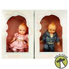 Cameo's Original Kewpie Lot of 2 Girl and Boy Dolls by Jesco Nrfb