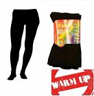 Girls Black Thermal Heat Insulators Tog 4.9 School Fleece Tights Size 4.5-13 Lot