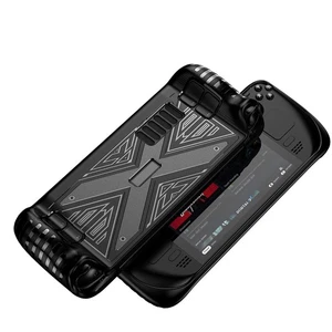 Black Soft Silicone Cover Protector Grip Shell Protective Case for Steam Deck - Picture 1 of 11