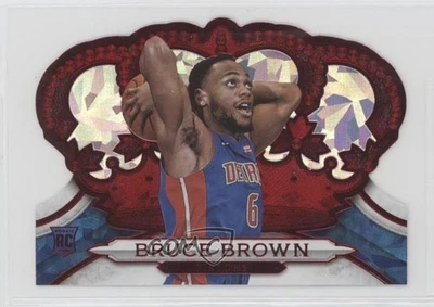 2018-19 Panini Crown Royale Red Crystal /49 Bruce Brown #31 Rookie RC - Image 1 of 2