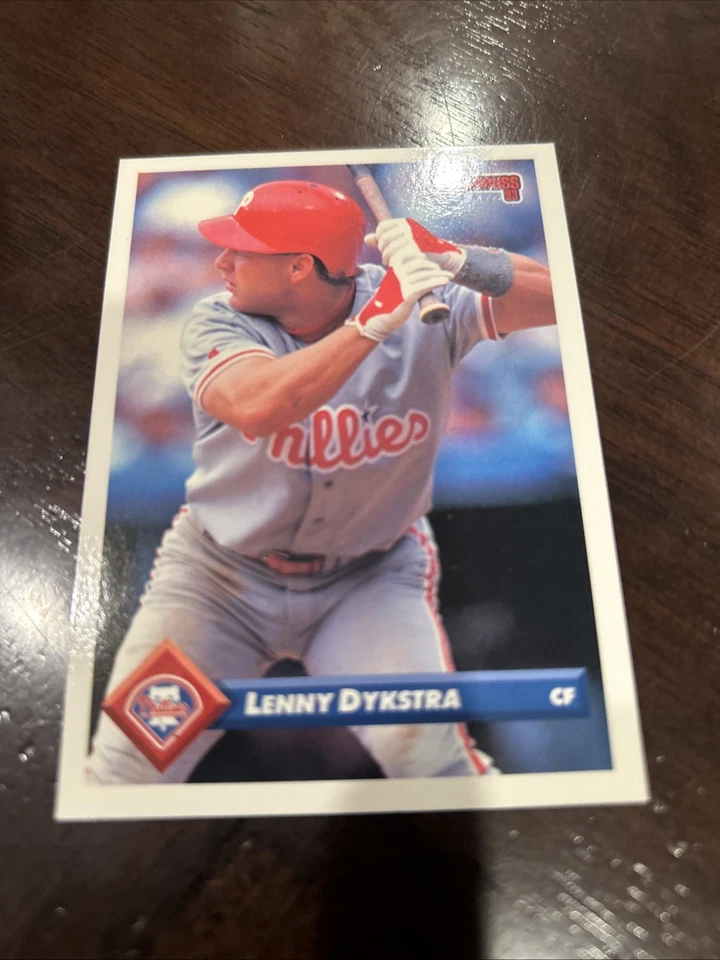 1993 Donruss - Lenny Dykstra #544 - Image 1 of 2