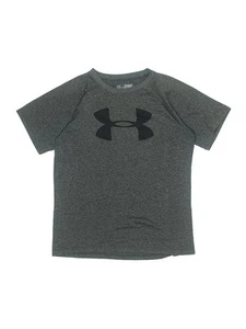 Under Armour Girls Gray Active T-Shirt M Youth - Picture 1 of 2
