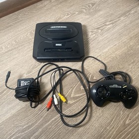 Sega Genesis Model 2 Console Bundle - Tested & Working - 1 Controller & Cables