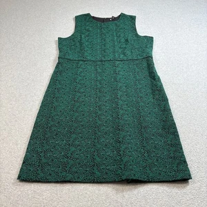 Abito Ann Taylor donna 18 smanicato pizzo floreale sovrapposto foderato elegante formale - Foto 1 di 9