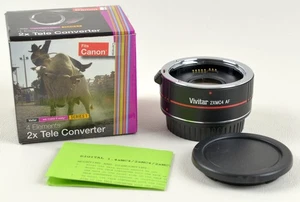 Vivitar Series 1 2XMC4 AF 4 Element 2x Teleconverter for Canon - Picture 1 of 5
