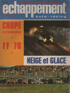 ECHAPPEMENT 18 1970 BARQUETTE DANGEL 4 MINI DOWNTON FORD ANGLIA Gr2 NEIGE GLACE - Imagen 1 de 3