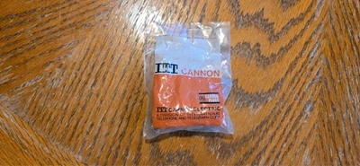 ITT Cannon WK-6-22C 5/16" 6 pines conector macho estándar serie K WK-6 sello seguro Foto 1 de 3