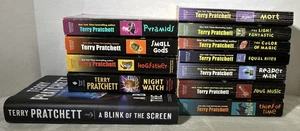 Terry Pratchett Book Lot Of 12 Books Paperback Mort Soul Music Small Gods - Picture 1 of 21