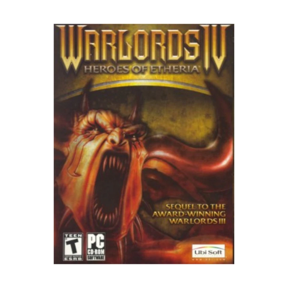 Ubisoft Computer Game Warlords IV - Heroes of Etheria EX/NM - Image 1 of 1
