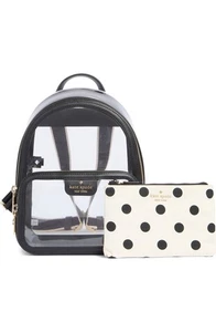 KATE SPADE Clare Clear Rucksack mit Regenpunktbeutel - Bild 1 von 7
