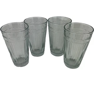 Longaberger Gewebt Traditions Glas 17 Unzen Becher Set Lot (4) NEU in Box - Bild 1 von 8