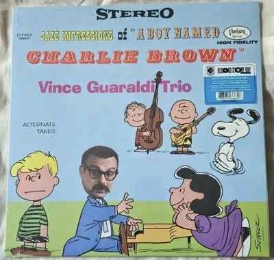 Vince Guaraldi Jazz Impressions A Boy Named Charlie Brown RSD blue vinyl 2025 Foto 1 de 2
