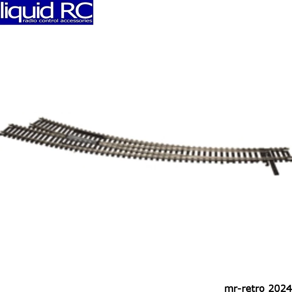 Atlas Trains 288 HO Code 100 Curved Right-Hand Turnout - Image 1 of 1