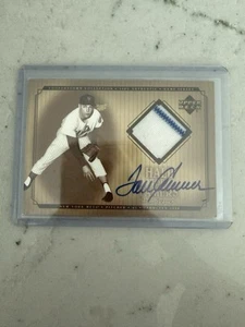 2001 Upper Deck Tom Seaver # SJ-TS Autographed Authentic Jersey Hall of Famers - Picture 1 of 2