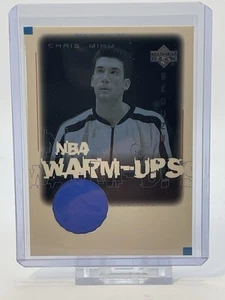 2000-01 Upper Deck Encore Card #CM-W Chris Mihm Cavaliers Warm-Up Swatch - Bild 1 von 2