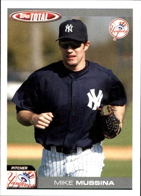 Mike Mussina 2004 Topps Total #90 New York Yankees ENVÍO GRATUITO AutographDen Foto 1 de 2