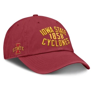 Men's Fanatics Cardinal Iowa State Cyclones Archer Adjustable Hat - Picture 1 of 4