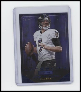 Panini Rookies & Stars #42 2014 Joe Flacco Longevity Platinum #/25 - Imagen 1 de 2