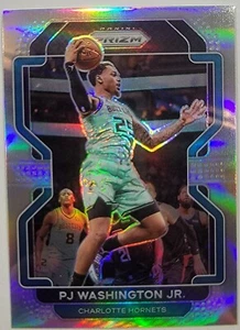 PJ Washington Jr 2021-22 Panini Prizm plata Prizm #78 - Imagen 1 de 2