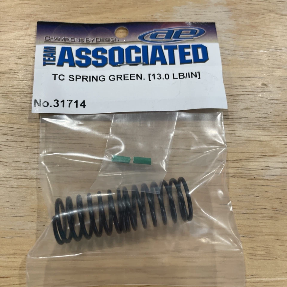 Team Associated 31714 FT Springs Green 13.0lb/in RC10F6 (ASC31714) - Image 1 of 1