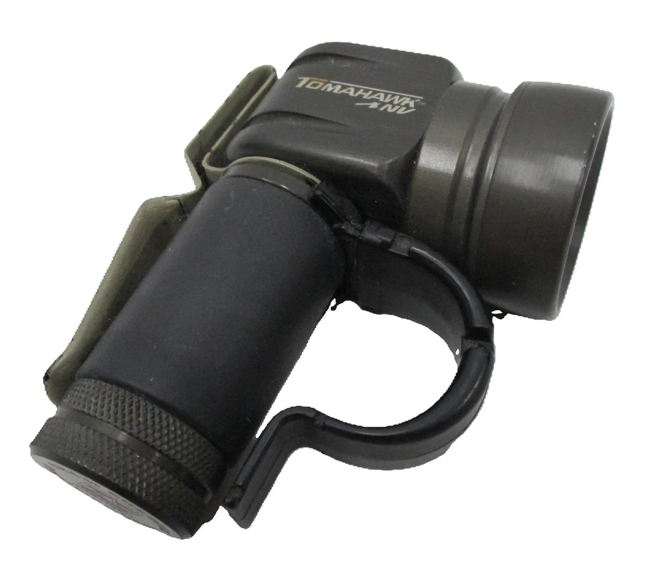 FIRSTLIGHT TOMAHAWK NV WHITE/BLUE/IR TACTICAL INFRARED LIGHT w. BELT CLIP - Image 1 of 4