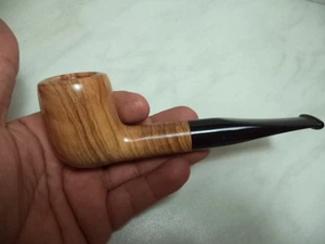 PIPA pipe pfeife nerone by molina italy ulivo olivo nuova TOP Q 55 - Bild 1 von 1