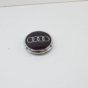AUDI Q7 4L Alloy Wheel Center Hub Black Glossy Cap 4L0601170041 NEW GENUINE - Bild 1 von 8