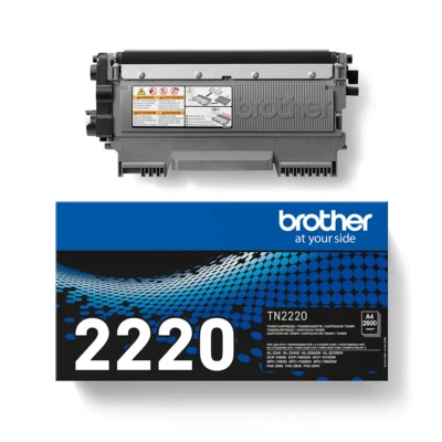 Toner originale Brother TN-2220 TN 2220 nero HL-2240 FAX DCP MFC 7360N 7460DN - Immagine 1 di 4