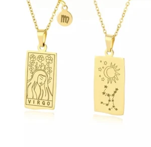 Virgo Zodiac necklace - Picture 1 of 1