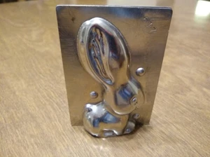 Vintage Chocolate Mold "Bunny With Long Ears #617" - 3 3/4" high - Picture 1 of 6