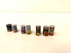 Miniature Dollhouse Canned Food Lot - Picture 1 of 10