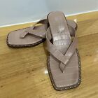 Topshop Pink Leather Sandals Size 38 Or 7, Euc, Worn Once! 100% Leather Upper
