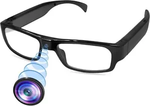 Telecamera spia occhiali da vista microcamera spycam mini camera micro unisex - Foto 1 di 5
