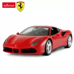 1/14 Rastar Ferrari 488 GTB RC Car Red - Picture 1 of 2