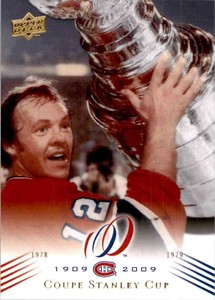 2008-09 Upper Deck Montreal Canadiens Centennial Set Coupe Stanley Cup Montreal