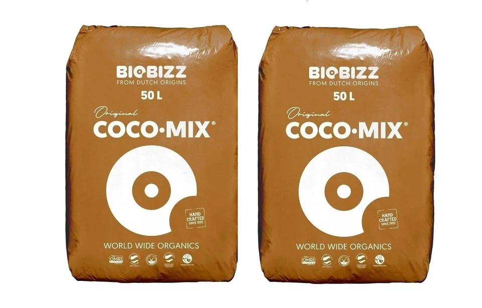BIOBIZZ WORLDWIDE SL BioBizz Coco-Mix 2 x 50 L - Blumenerde