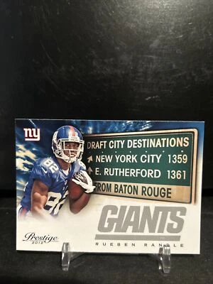 2012 Panini Prestige Rueben Randle Draft City Destination #26 - Image 1 of 2