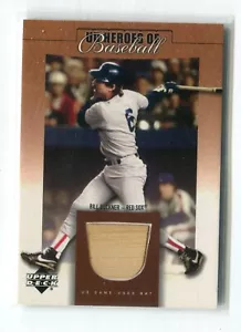 2001 UD Upper Deck Heroes of Baseball Bill Buckner GU BAT RELIC BOSTON RED SOX - Imagen 1 de 1