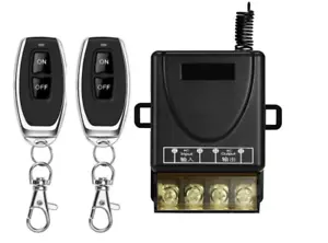 Wireless Remote Switch 90V-264V Universal Remote Controller Relay Kit for House - Picture 1 of 8