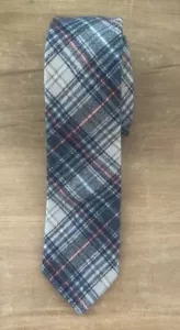 Pendleton Neck Tie Mens Tartan Plaid 100% Wool Necktie 3" x 57" - Picture 1 of 4