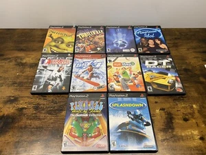 PlayStation 2 PS2 Games Lot Of 10 Shrek American Idol Etc - Picture 1 of 3