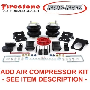 Firestone 2299 Ride Rite Rear Air Springs Bags for Dodge Ram 2500 3500 2WD 4WD - Picture 1 of 4