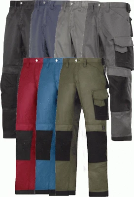Snickers 3312 Craftsmen Trousers, DuraTwill Various Colours - Image 1 of 4