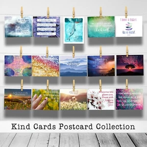Kind Cards Inspirational 15-Card Postcard Collection - Encouraging Postcards - Picture 1 of 8