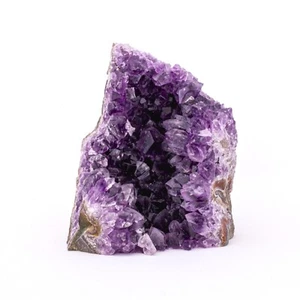 Amethyst Church Cathedral Cut Base Geode Gemstone Cluster Grade AAA Crystals - Picture 1 of 9