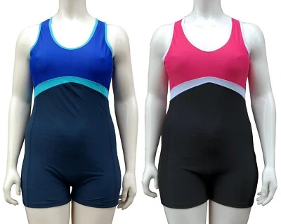 ACCLAIM Porto Ladies Classic Fit Boy Leg Swimming Costume Lined Front 2025 - Image 1 of 4