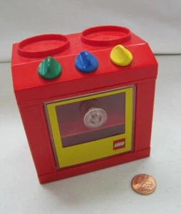Lego Duplo KITCHEN STOVE OVEN w/ KNOBS for EDUCATION LARGE DOLL 2003 3.7" Tall - Picture 1 of 3