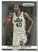 Jeremy Evans Prizm 13-14 #183 Utah Jazz