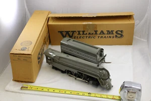 Brass O Scale - Williams - NYC Streamlined Gray Dreyfus Hudson 4-6-4 - Picture 1 of 17