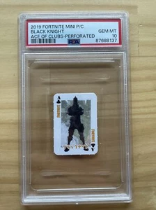 Fortnite BLACK KNIGHT🔥 Rookie 🔥 Coro Coro Psa10 Playing Cards POP 1 - Picture 1 of 3